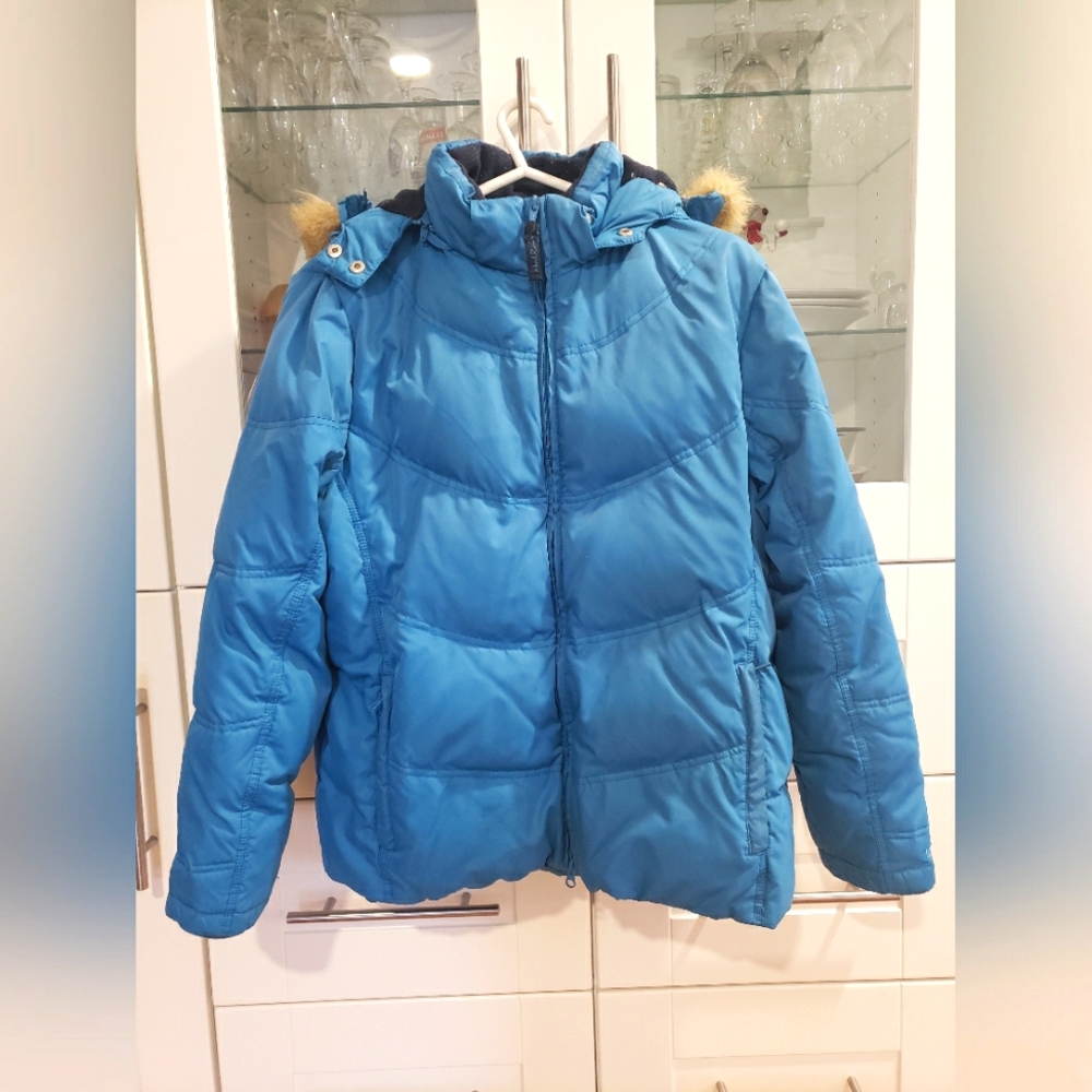 Feather filled winter jacket